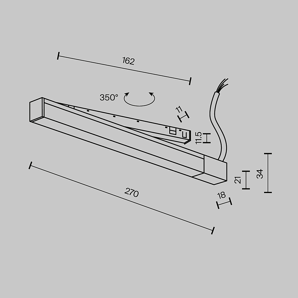 Блок питания Maytoni Power Supply Exility X TRX239DR-100B