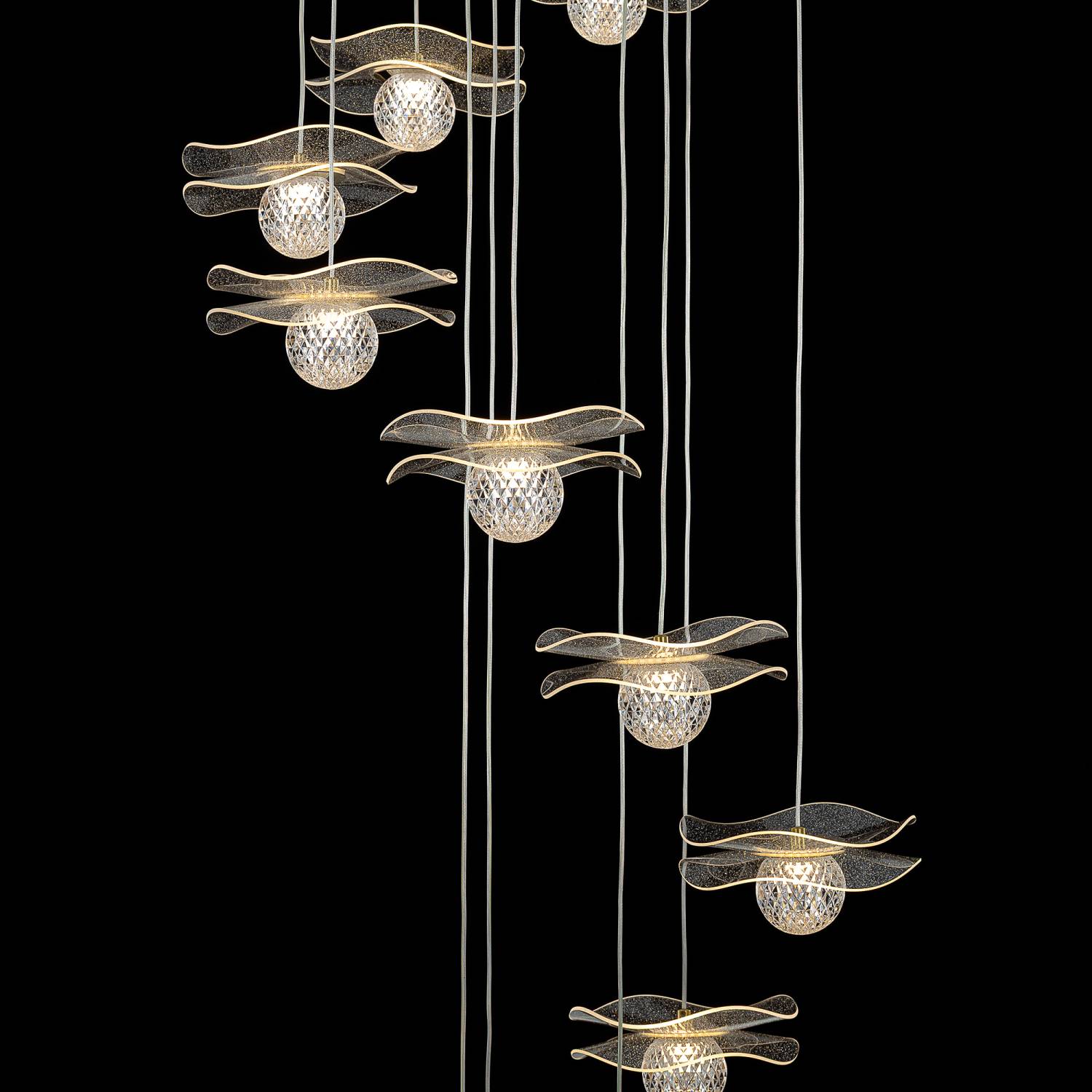 Люстра каскадная Citilux Signature CL247057