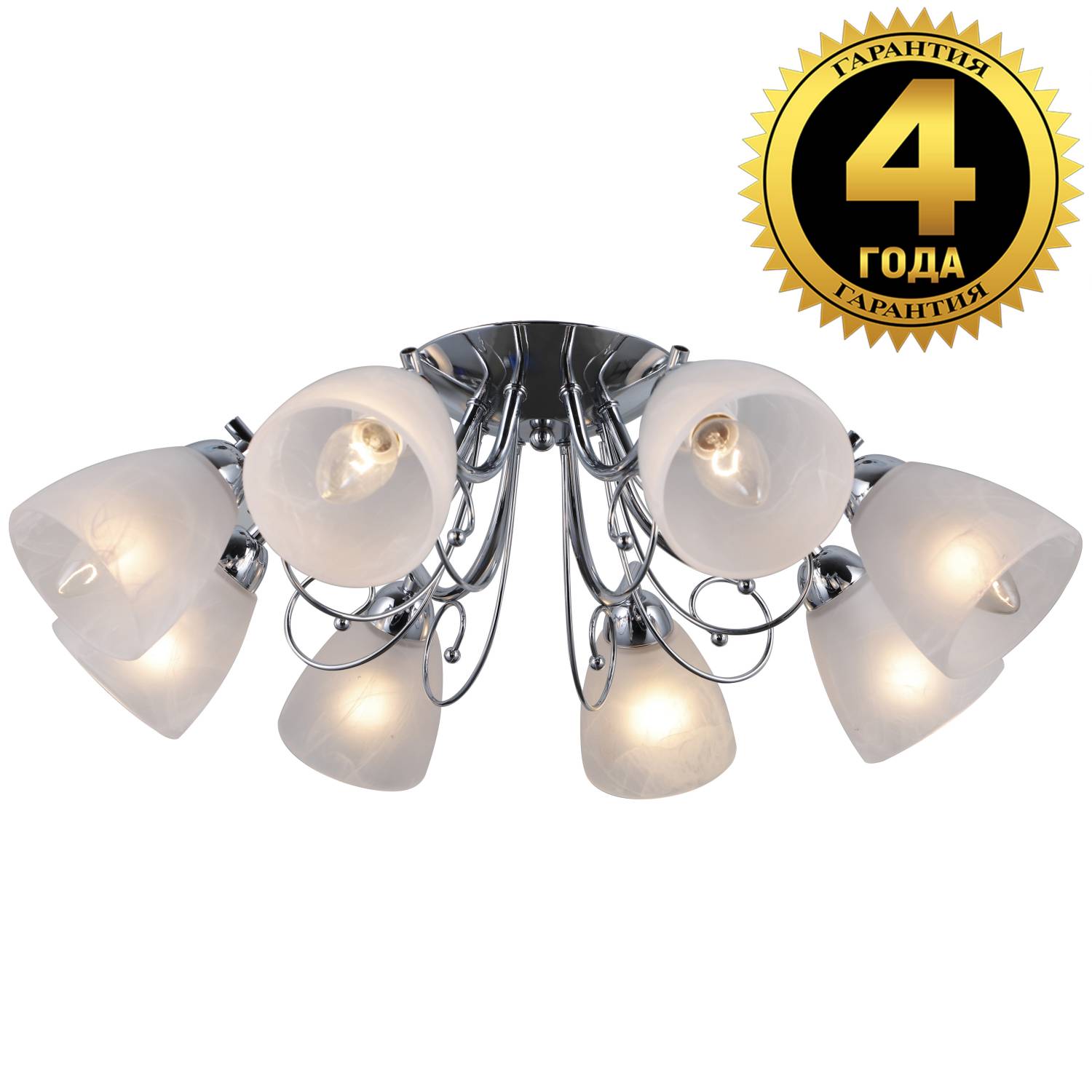 Потолочная люстра Natali Kovaltseva 75148 75148/8C CHROME