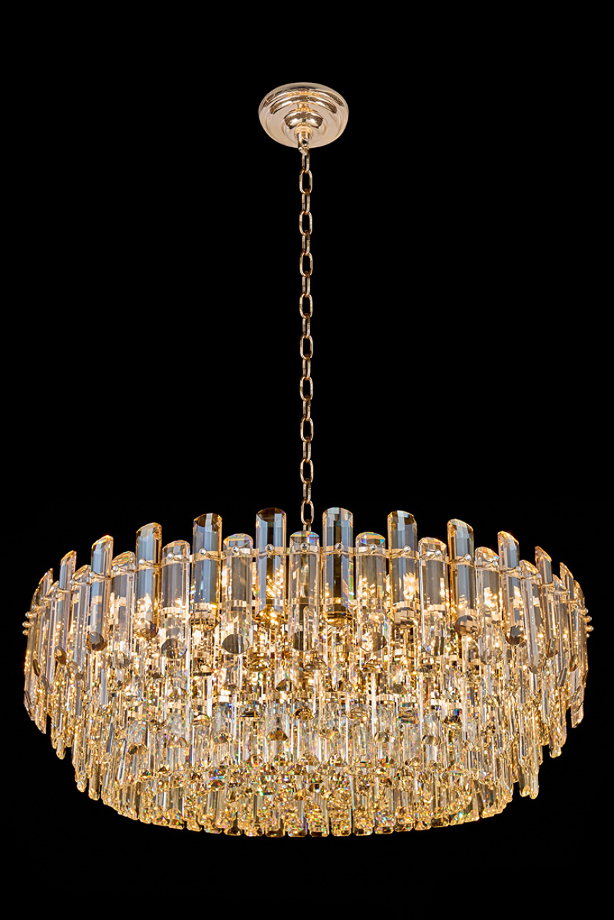 Подвесная люстра LEON Jacqueline LE7161/800 GD/SH