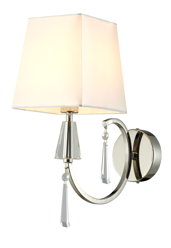 Настенное бра Crystal Lux Marsela MARSELA AP1 NICKEL