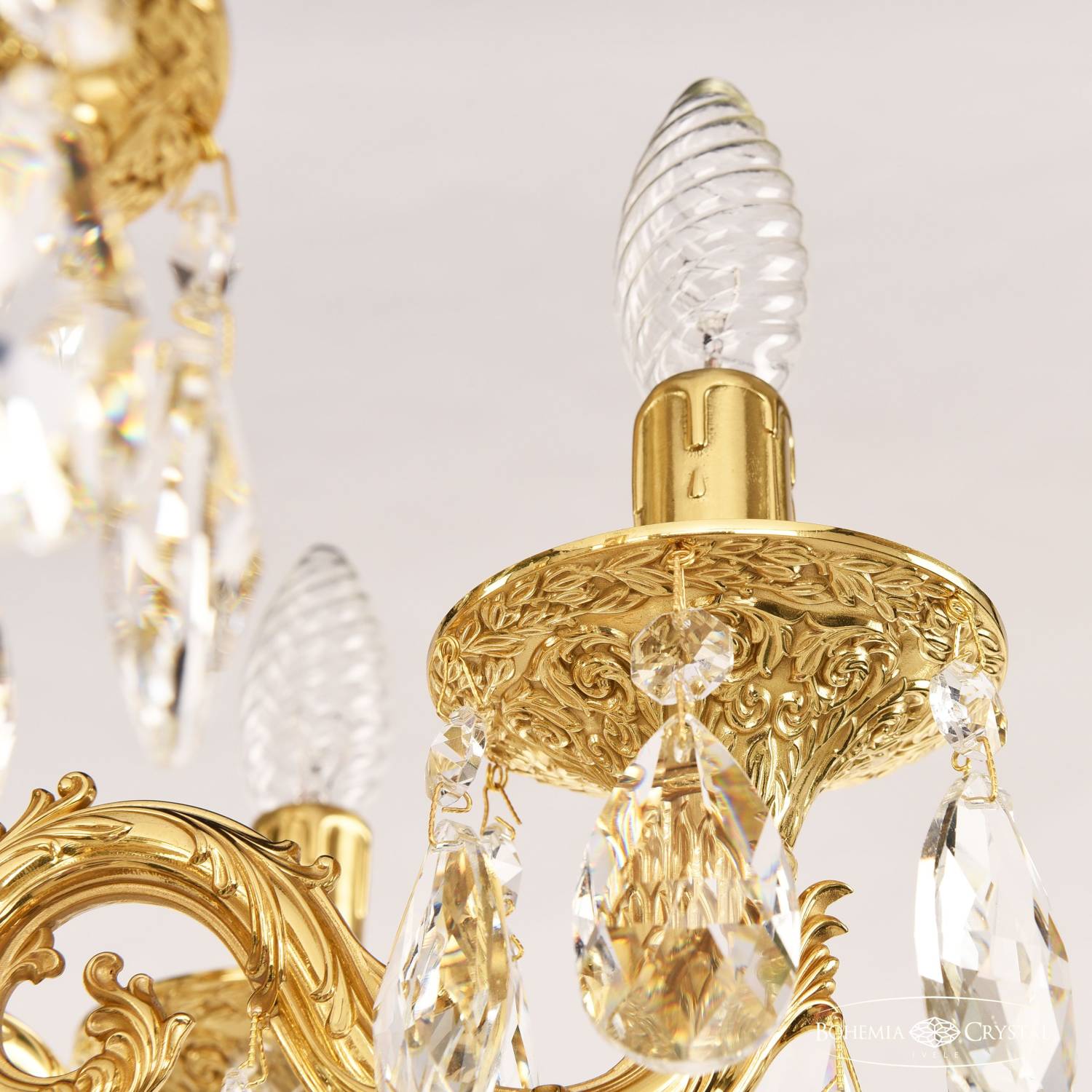 Подвесная хрустальная люстра 7101 Bohemia 71101/6/125 B G