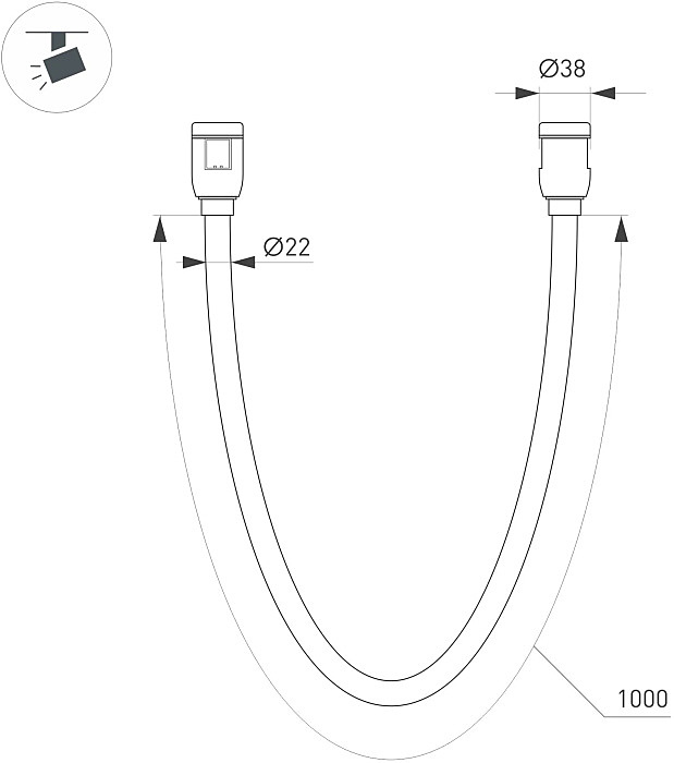 Трековый светильник Arlight Apriori 049258
