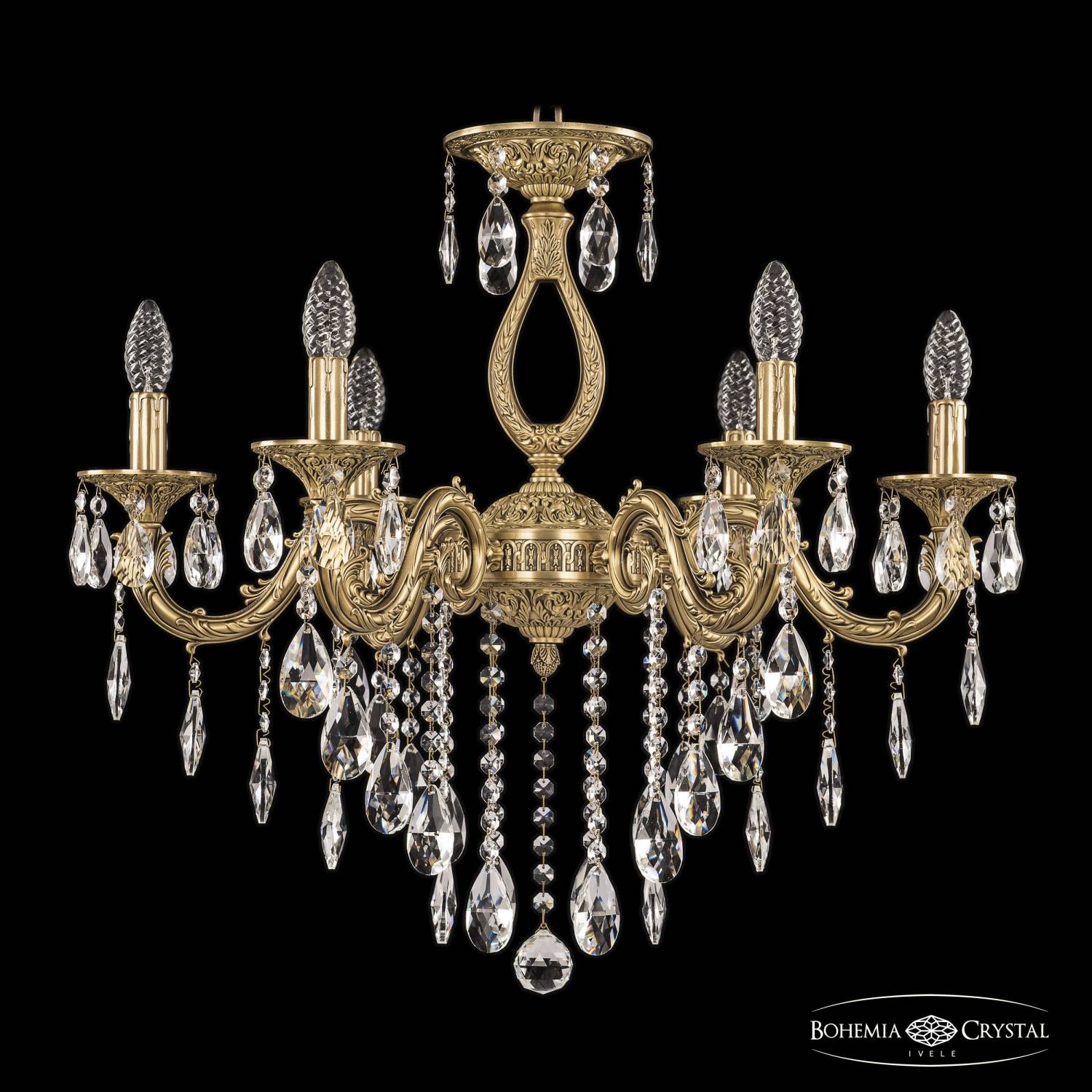 Подвесная хрустальная люстра 7101 Bohemia 71301/6/210 B FP