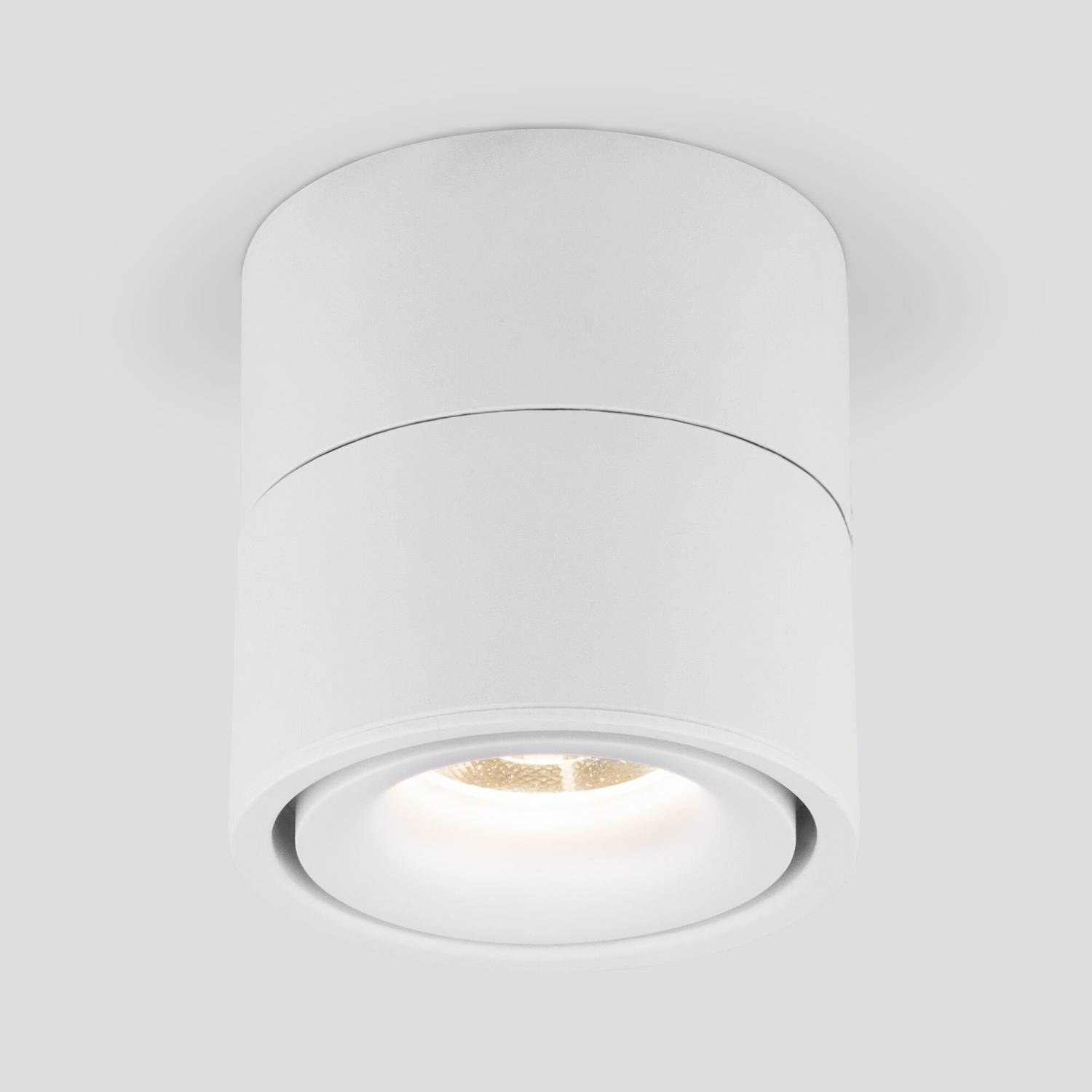 Накладной светильник Elektrostandard Klips DLR031 15W 3000K белый матовый