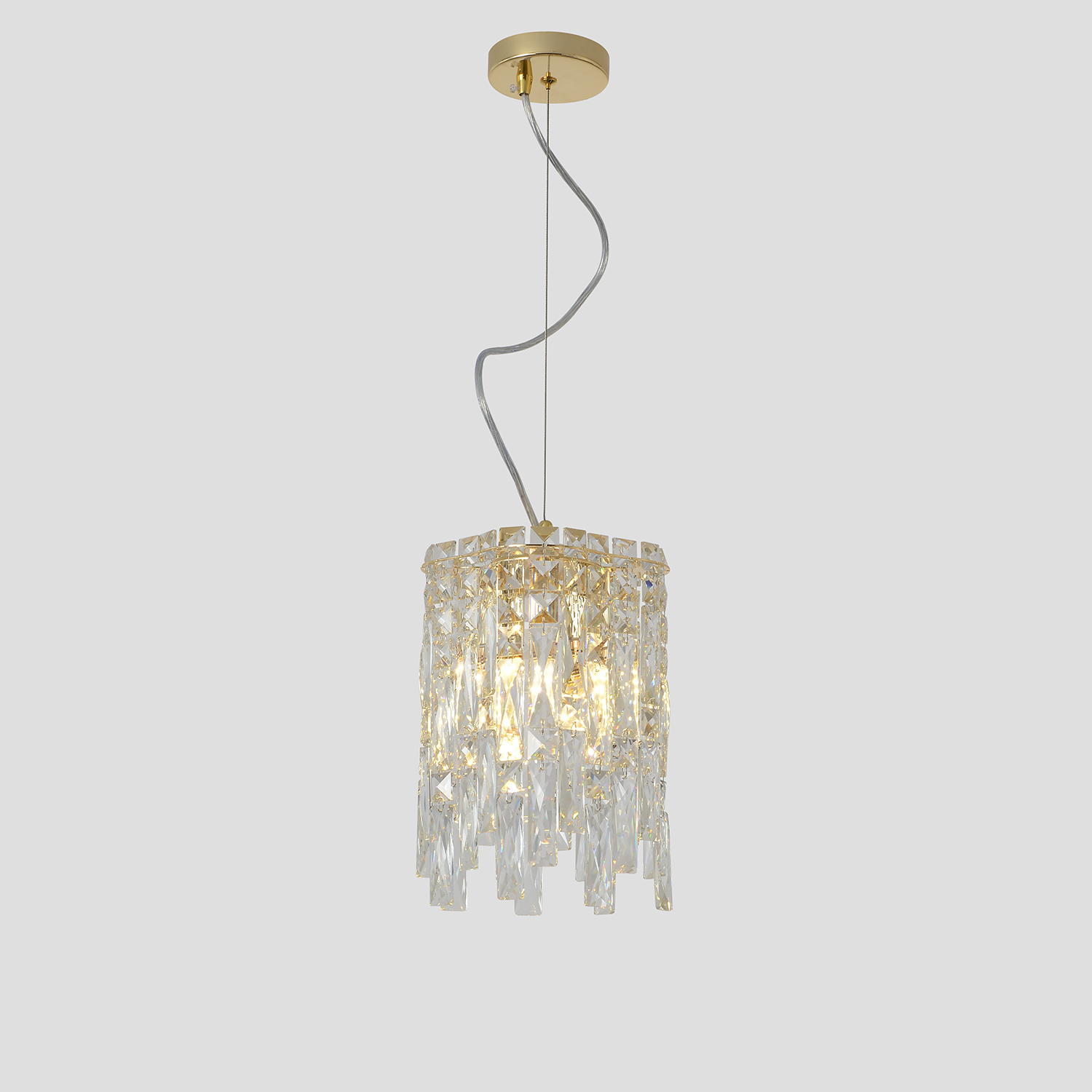Светильник подвесной Crystal Lux Abril ABRIL SP2 GOLD