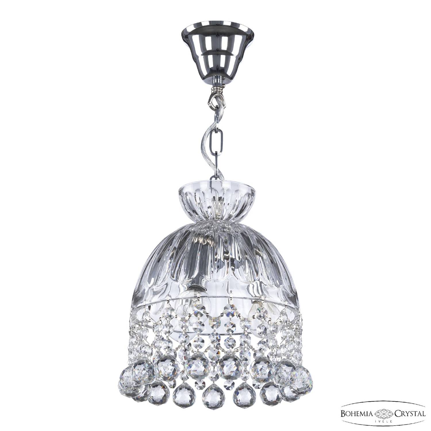 Светильник подвесной Bohemia 5478 5478/22 Ni Clear/M-1H Balls