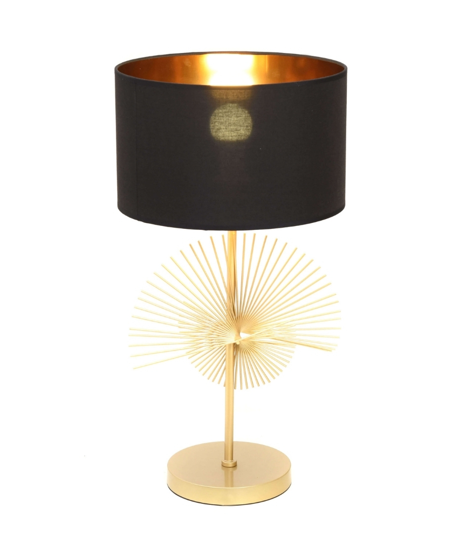 Настольная лампа Lumina Deco Fonti LDT 5534 GD+BK Настольная лампа Lumina Deco Fonti LDT 5534 GD+BK