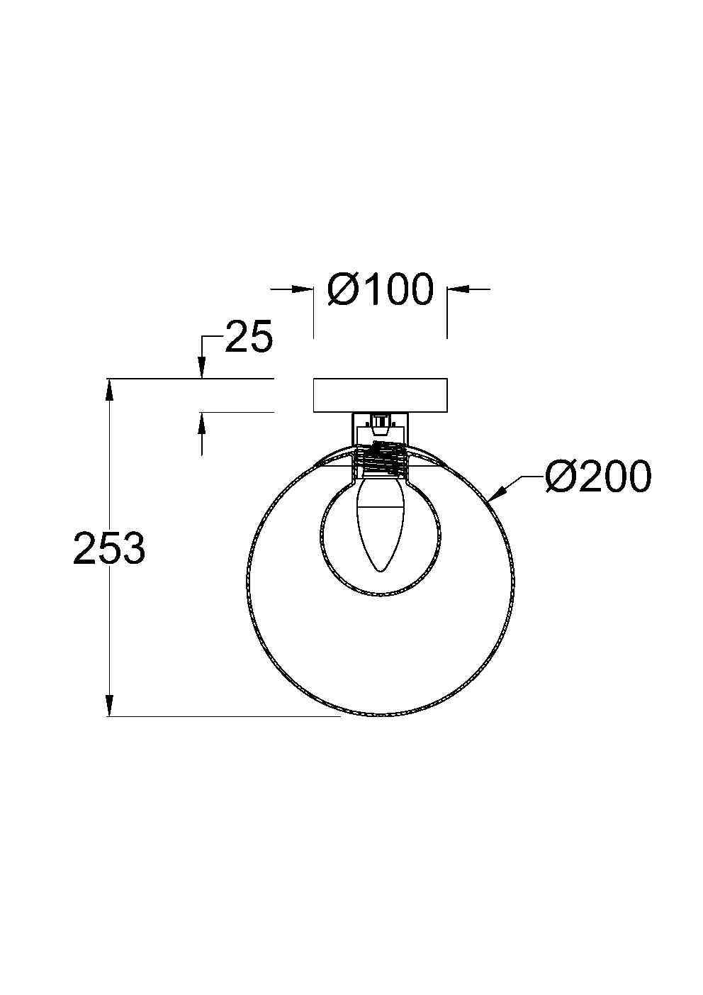 Настенное бра Maytoni Basic form MOD521WL-01G3