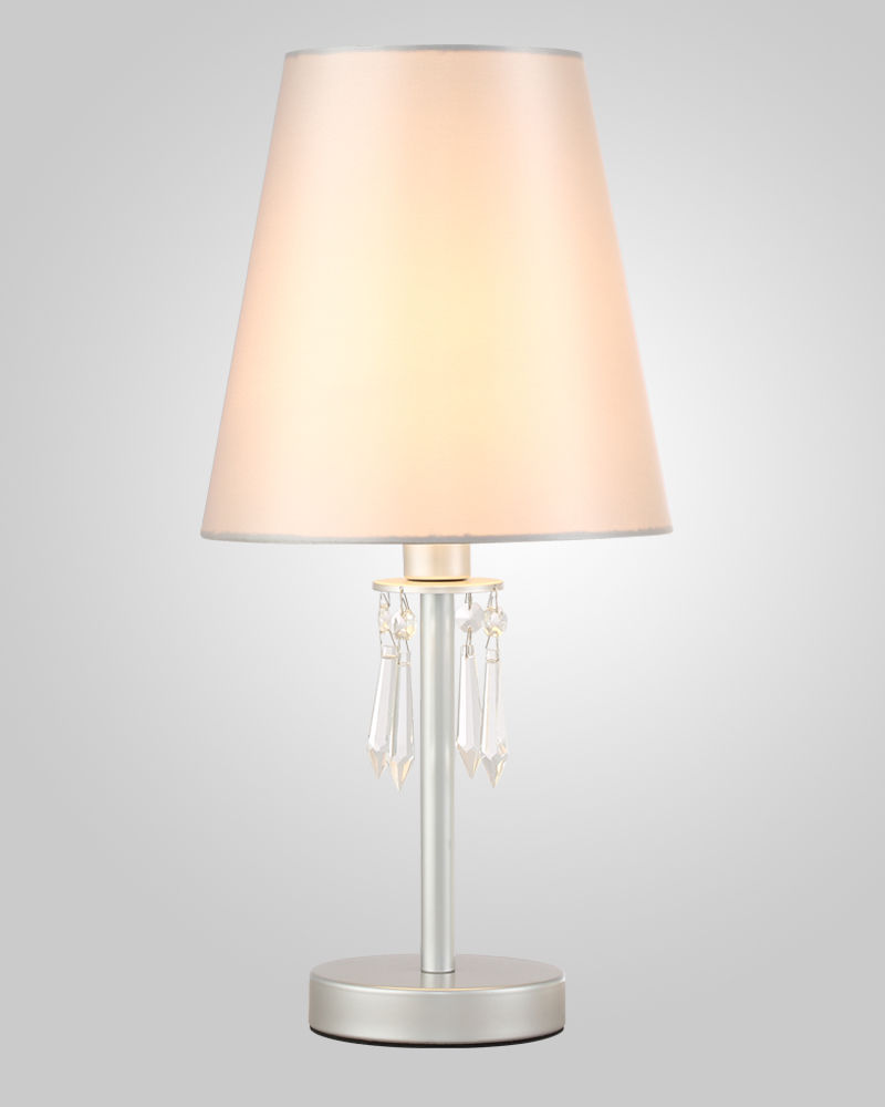 Настольная лампа Crystal Lux Renata RENATA LG1 SILVER