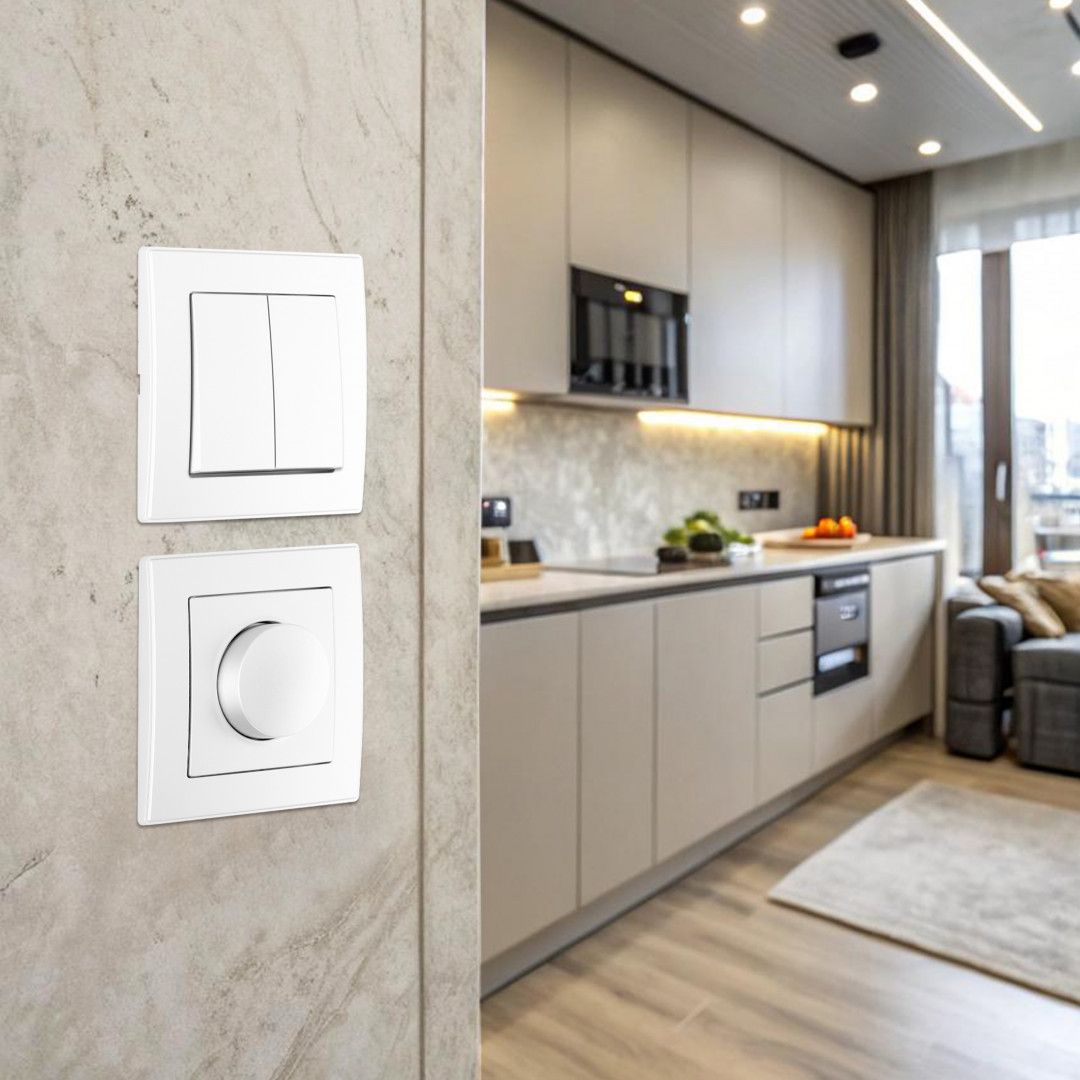 Выключатель Arte Milano Set06-1 SET06-1-30-2 white