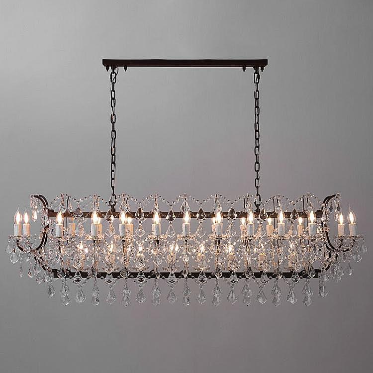 Подвесная хрустальная люстра Rococo L'Arte Luce Luxury L27903