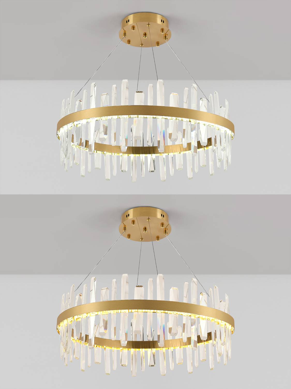 Подвесная люстра Natali Kovaltseva Smart Нимбы LED LAMPS 81256