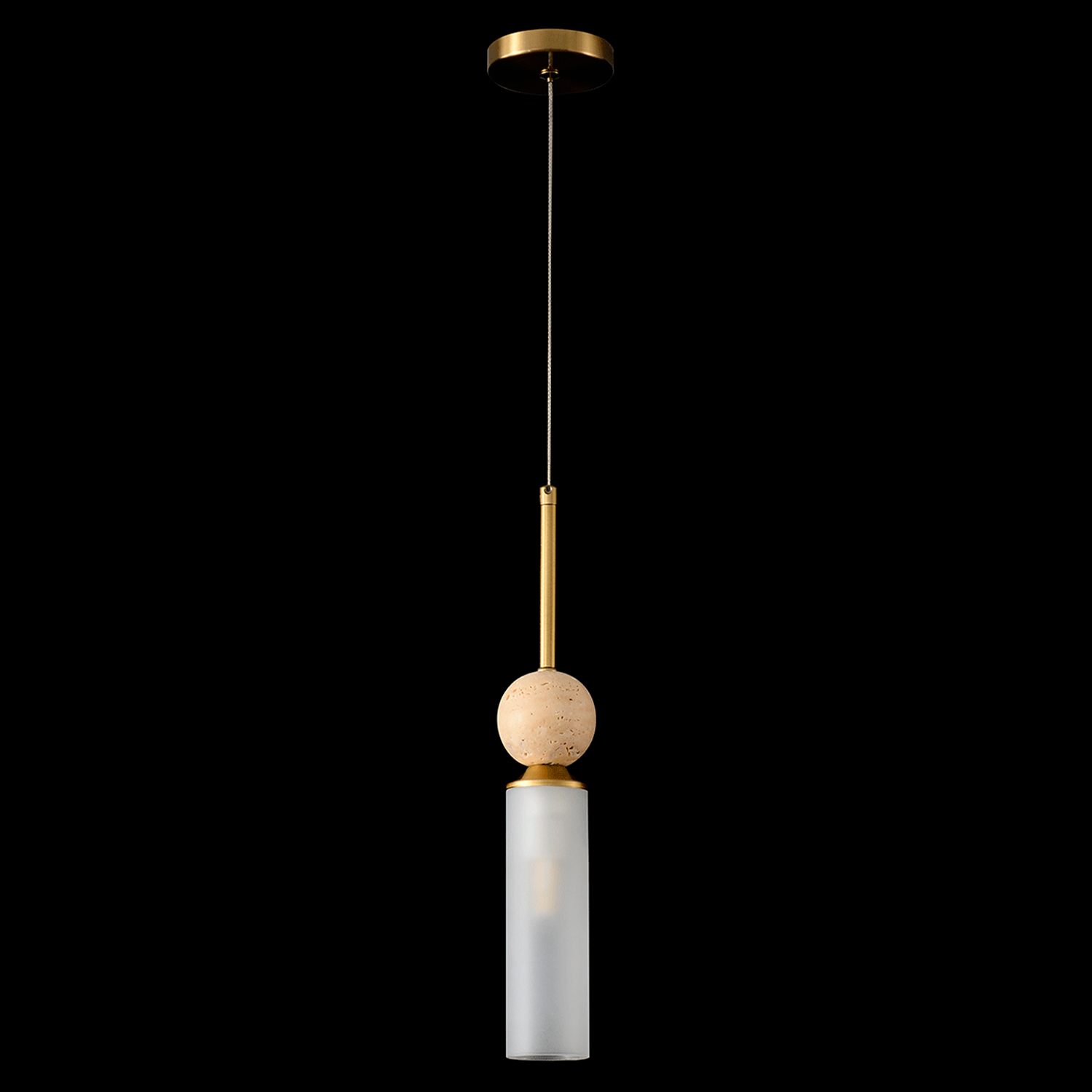 Светильник подвесной Crystal Lux Simply SIMPLY SP1 BRASS