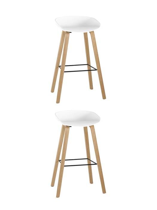 Комплект стульев Stool Group Libra 8319 WHITE X2