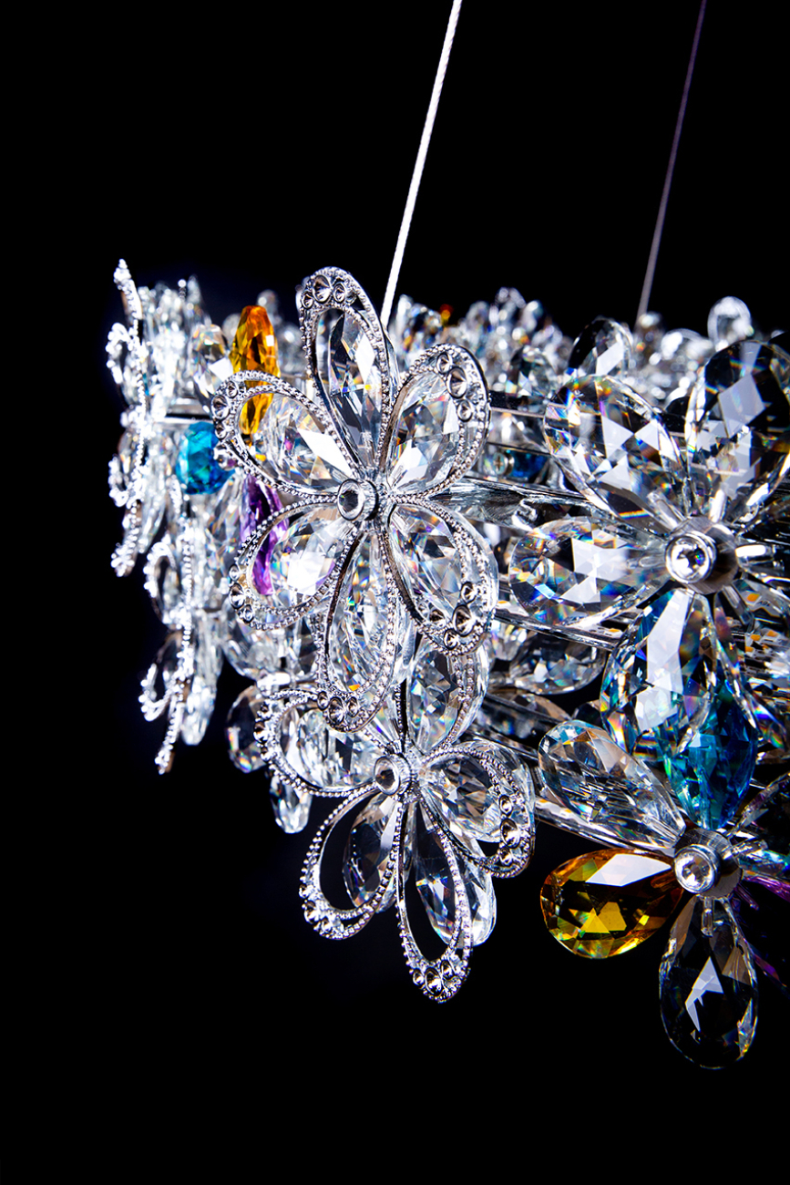 Подвесная люстра LEON Agathe LE3042/800 CH