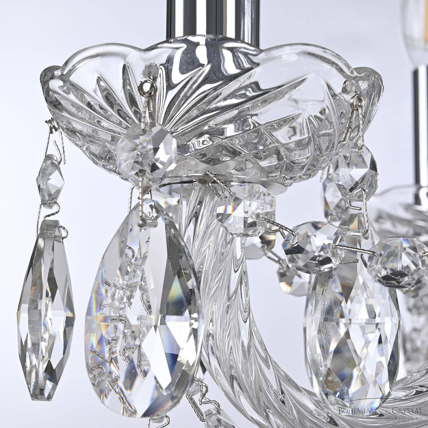 Подвесная люстра Bohemia 101 101/6/165 Ni