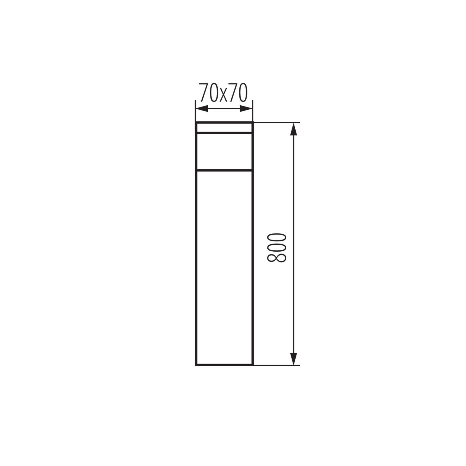 Уличный наземный светильник Kanlux Dasten 38766