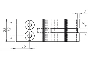 Держатель для профиля Arlight Alu 015529
