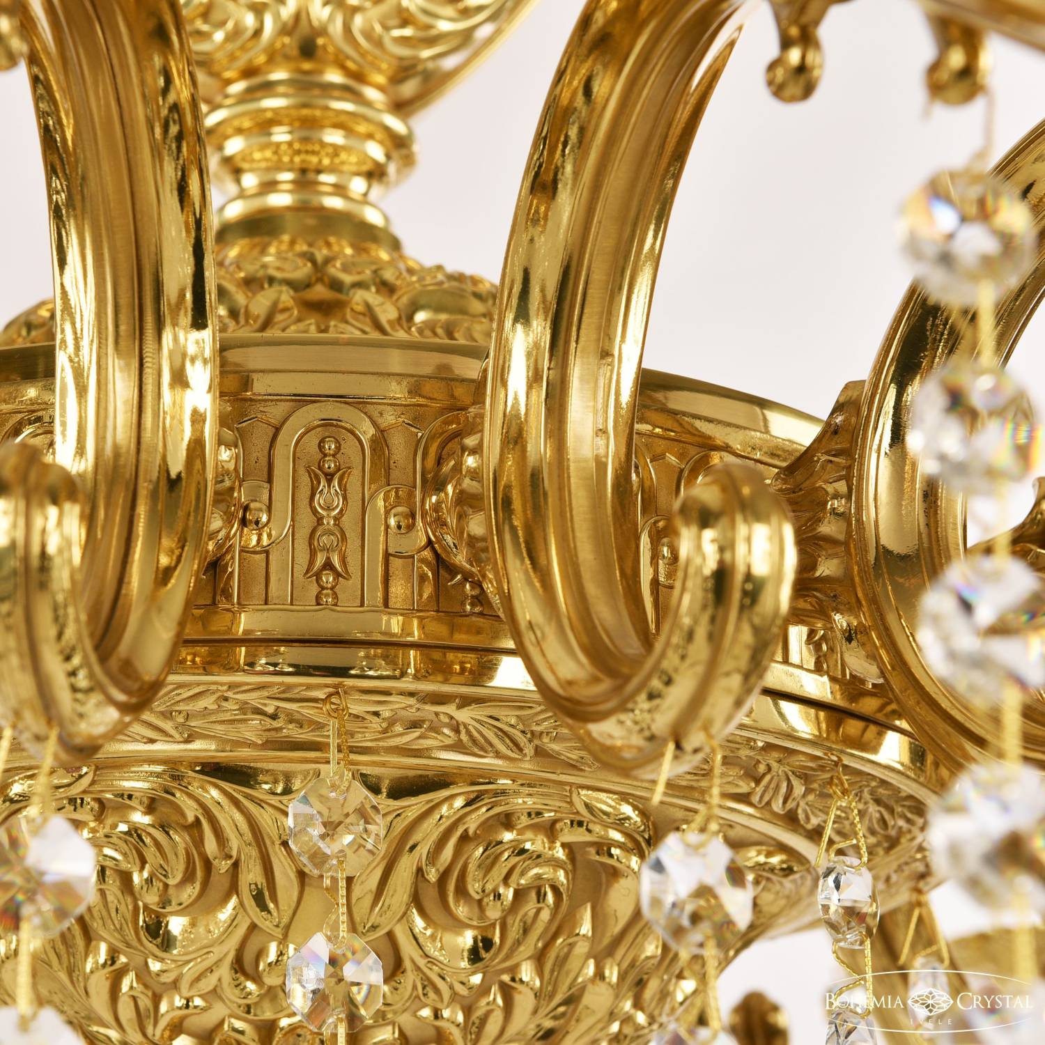 Подвесная хрустальная люстра 7202 Bohemia 72302/16/360 A G