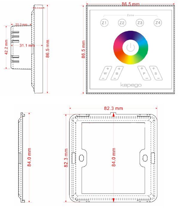 Пульт к светодиодной ленте Deko-Light RF 843021