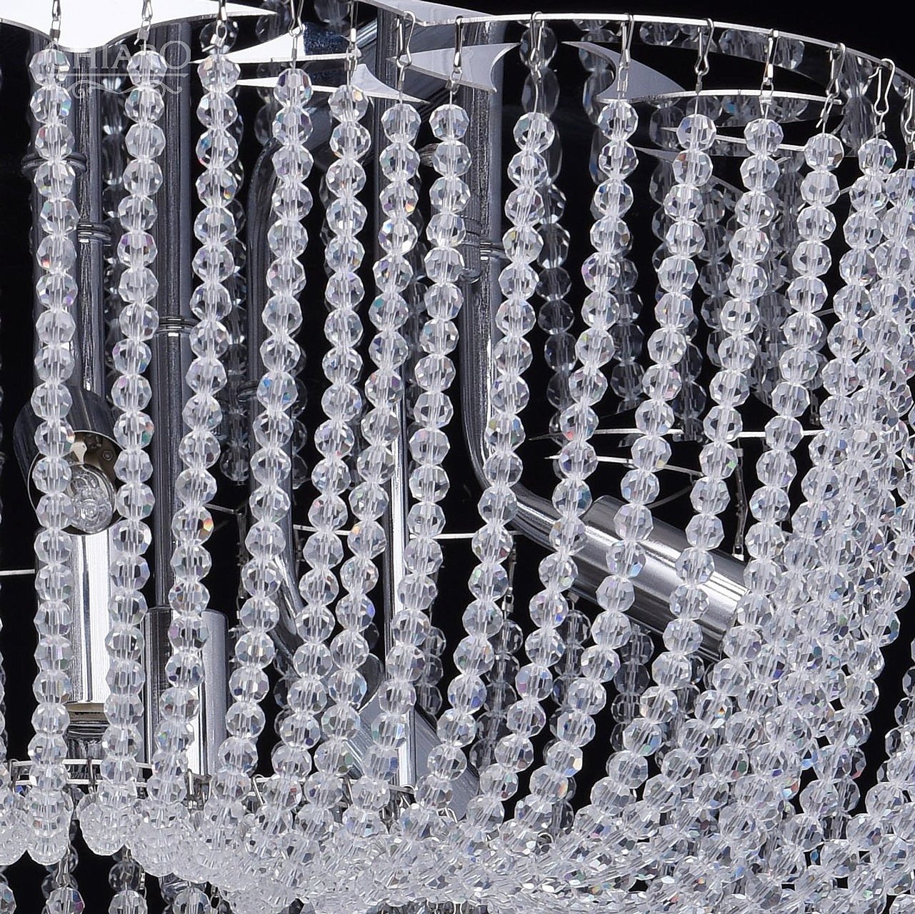 Потолочная хрустальная люстра Chiaro Сюзанна 458011608