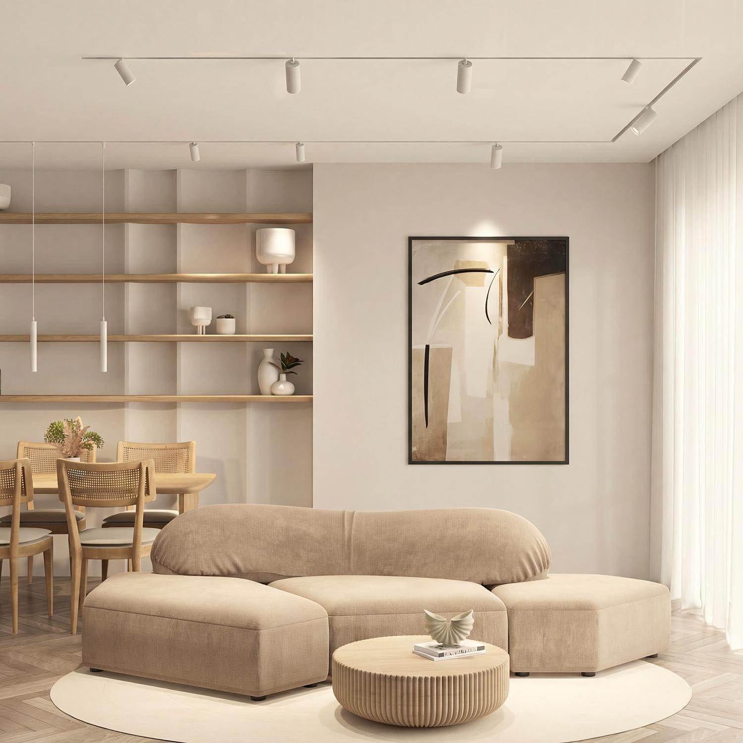 Трековый светильник Denkirs Simple spot DK8108-WH