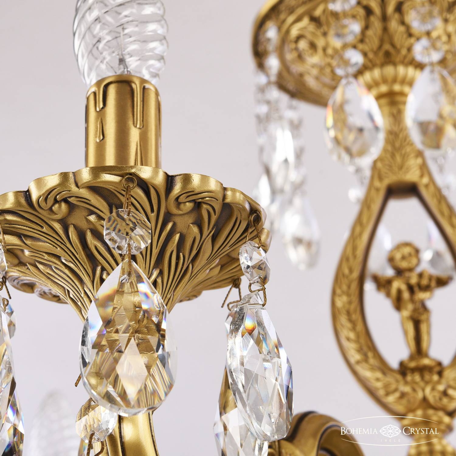 Подвесная хрустальная люстра 7201 Bohemia 72401/10/210 B FP FA10S