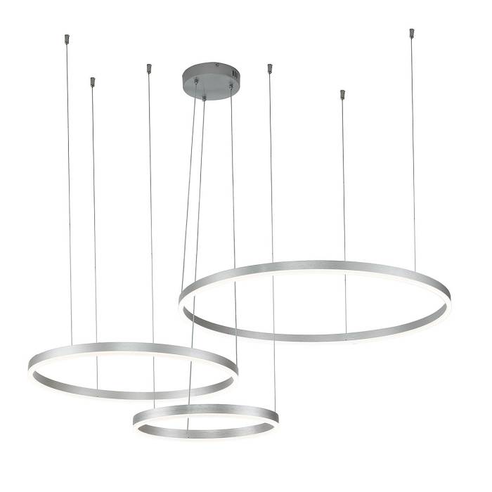 Подвесная люстра Indigo Galass 14001/3P Silver V000014L