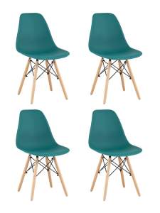 Комплект стульев Stool Group Style DSW Y801-V SEAT dark green x4