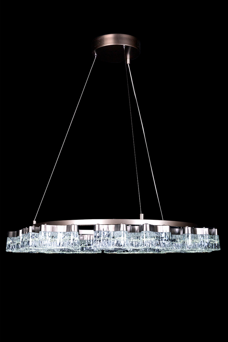 Подвесная люстра LEON Recif LE7724/800 Grey