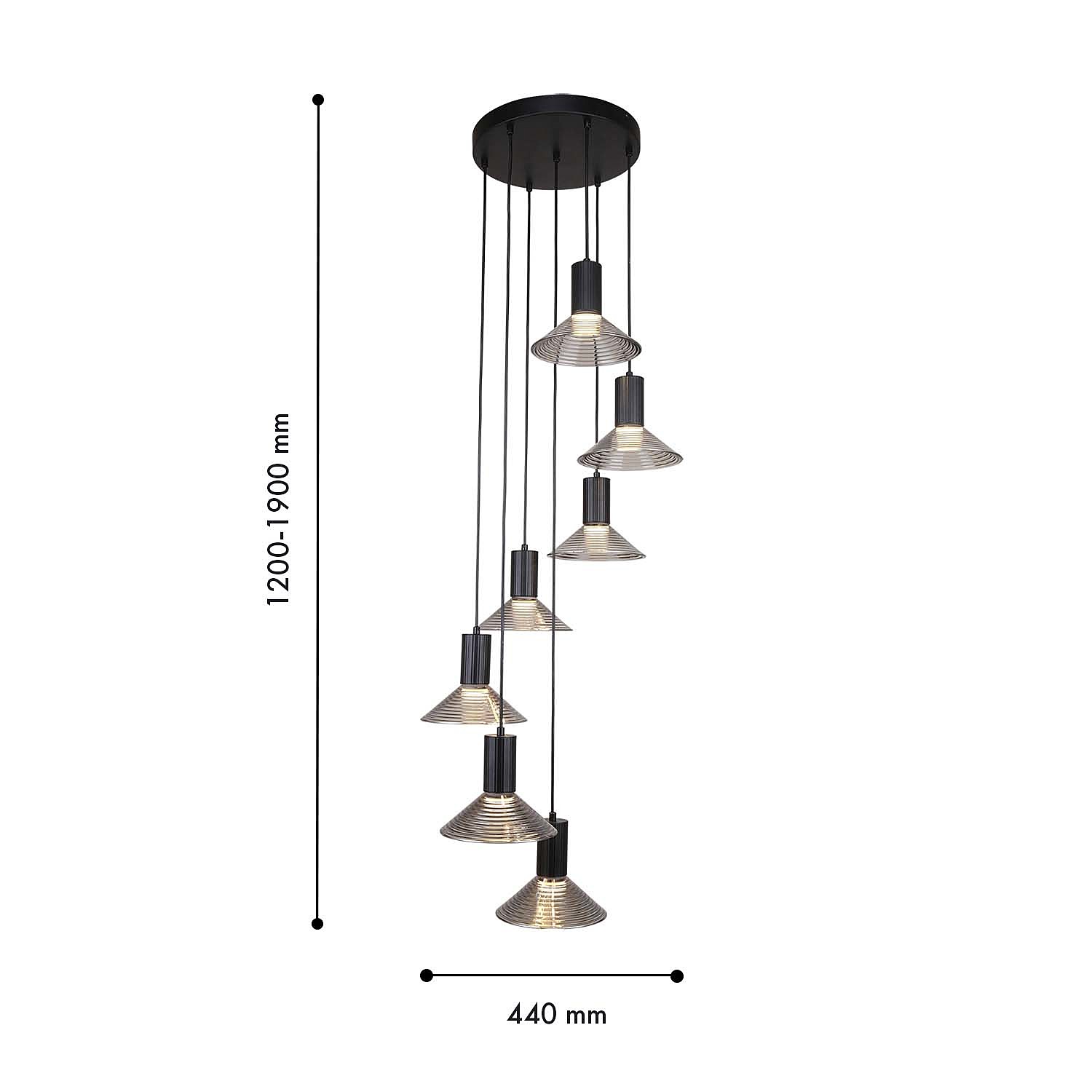 Люстра каскадная F-Promo Feris 4622-7P