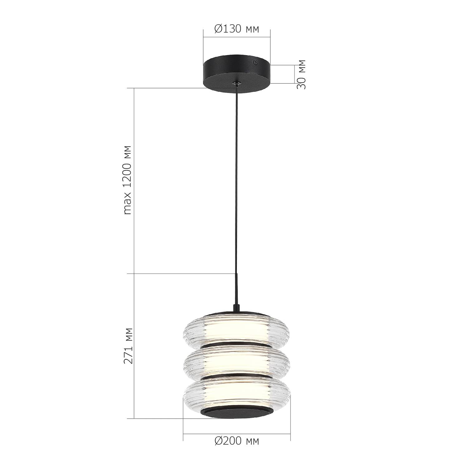 Светильник подвесной ST Luce Frittela SL6239.403.03