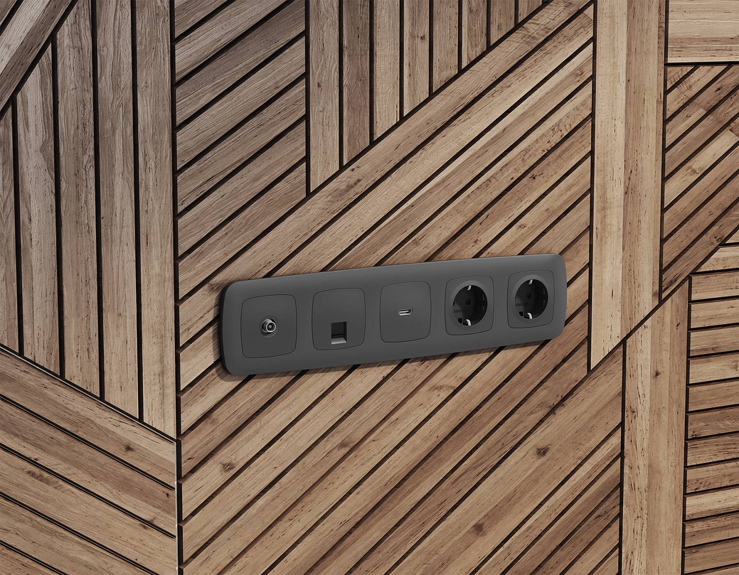 Розетка Ambrella Volt OMEGA MO912005