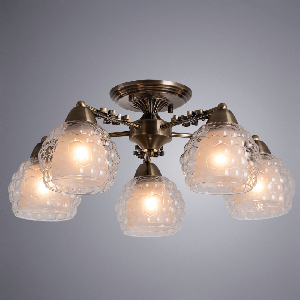 Потолочная люстра Arte Lamp Malina A7695PL-5AB Потолочная люстра Arte Lamp Malina A7695PL-5AB