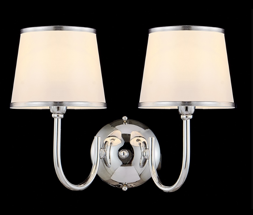 Настенное бра Crystal Lux Favor FAVOR AP2 CHROME
