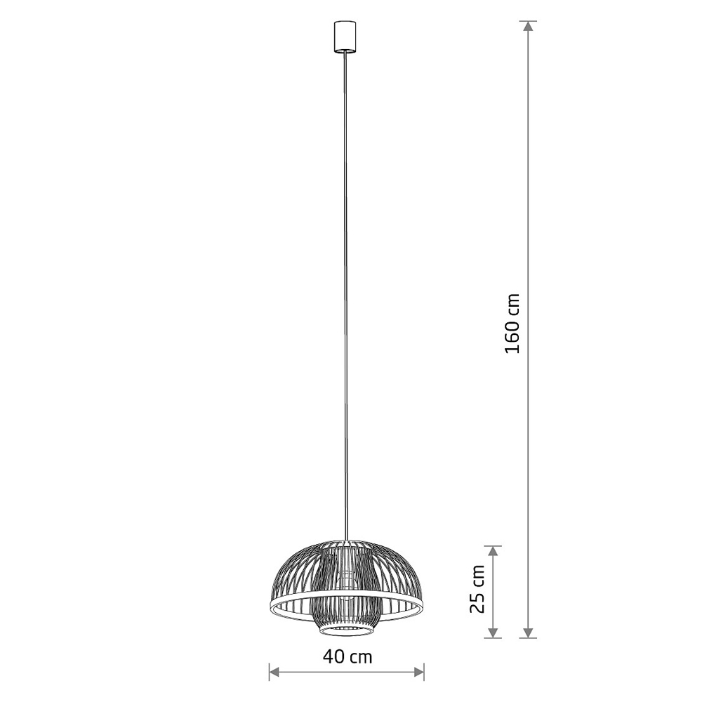 Светильник подвесной Nowodvorski Krabi 11158
