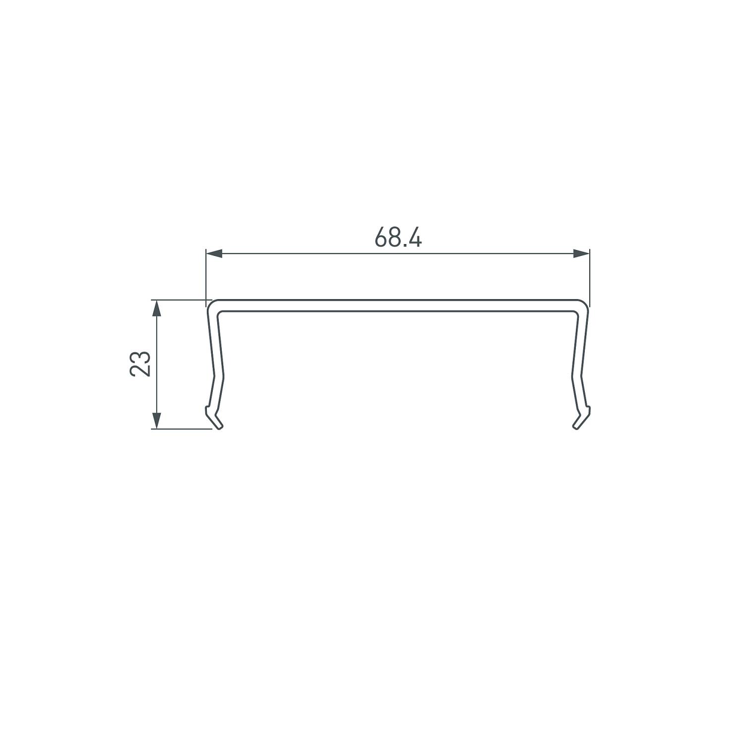 Экран для профиля Arlight Sl-Line 019312(1)