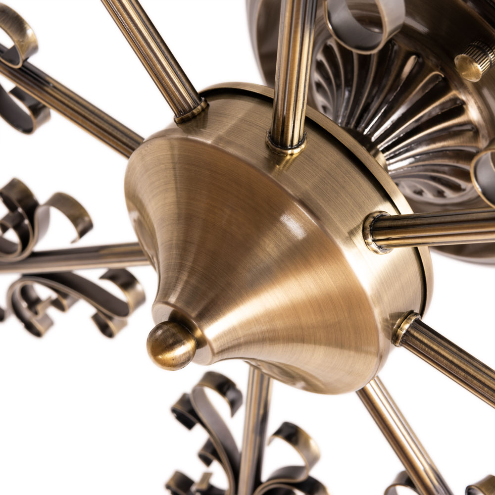 Потолочная люстра Arte Lamp Malina A7695PL-8AB Потолочная люстра Arte Lamp Malina A7695PL-8AB