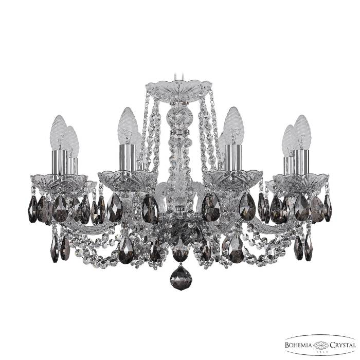 Подвесная хрустальная люстра 1402 Bohemia 1402/8/195 Ni K731