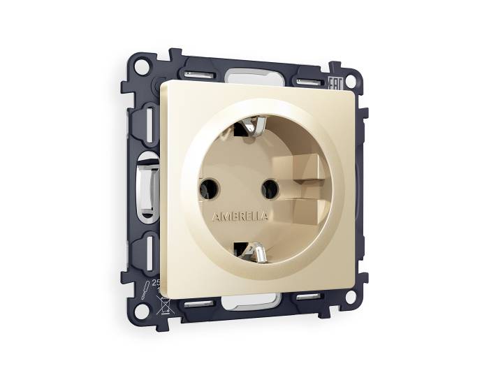 Розетка Ambrella Volt ALFA MA606010 Розетка Ambrella Volt ALFA MA606010