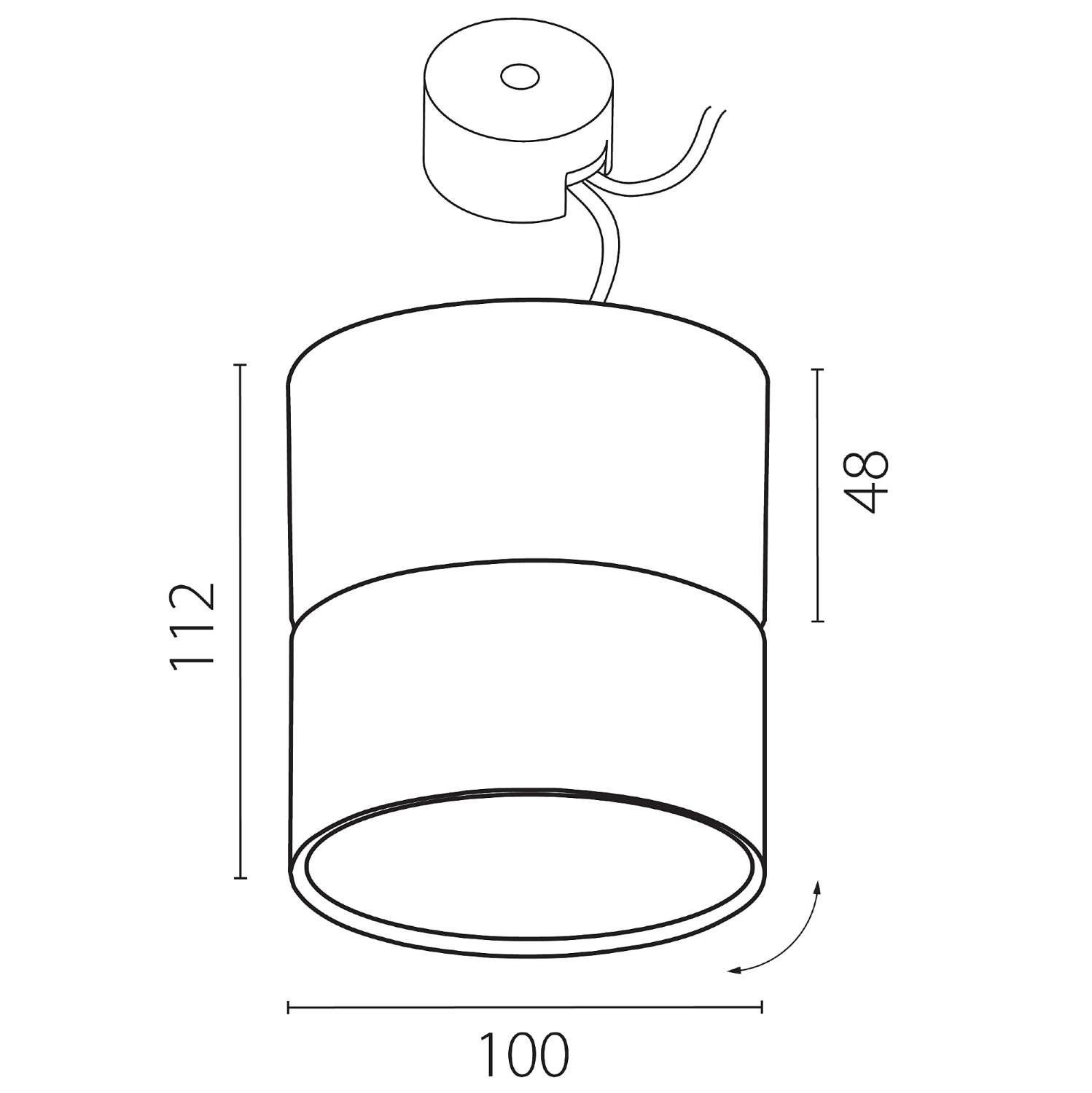 Светильник спот Lightstar Acuto 215886