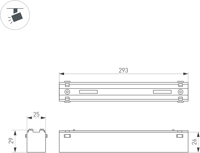 Трековый светильник Arlight Mag-Vibe 045019