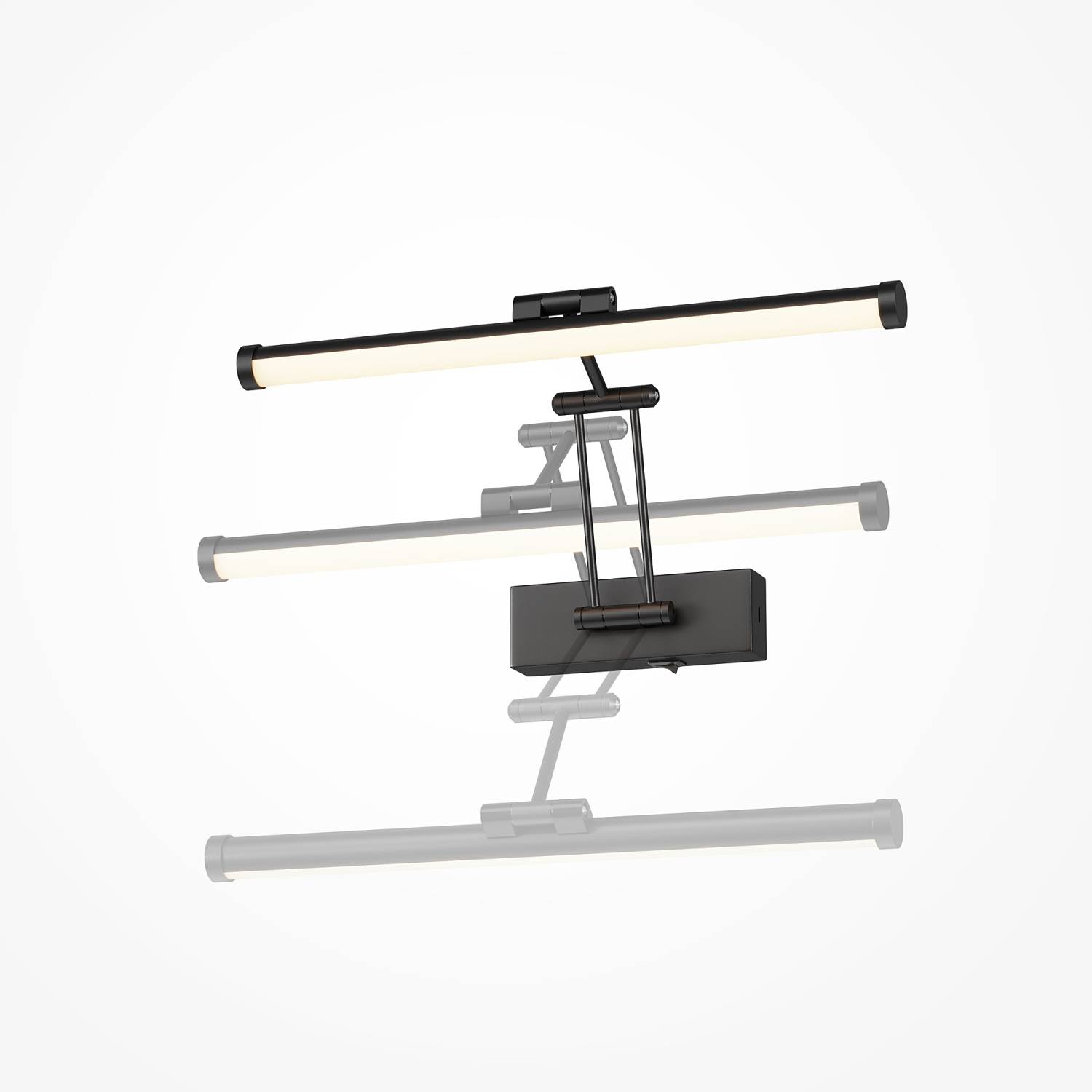 Подсветка зеркал и полок Maytoni Luster MIR268WL-L3B3K Подсветка зеркал и полок Maytoni Luster MIR268WL-L3B3K