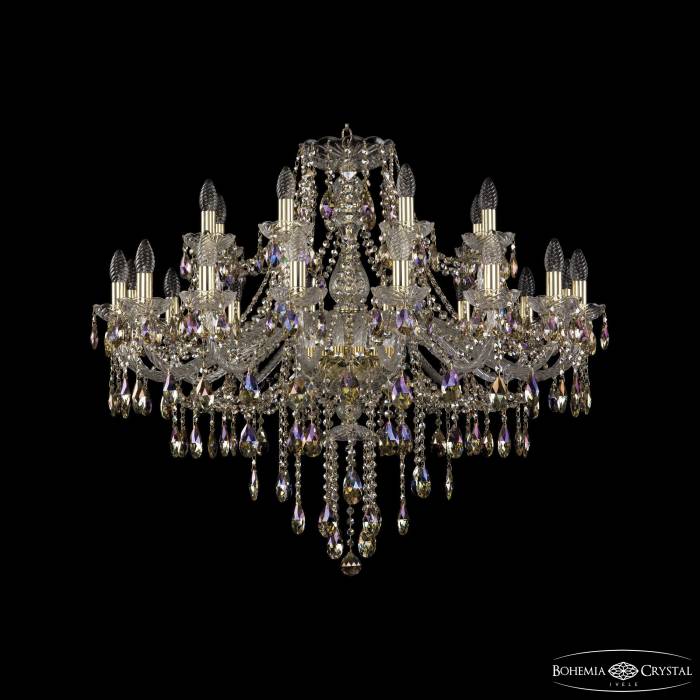 Подвесная хрустальная люстра 1415 Bohemia 1415/16+8/360 G R801