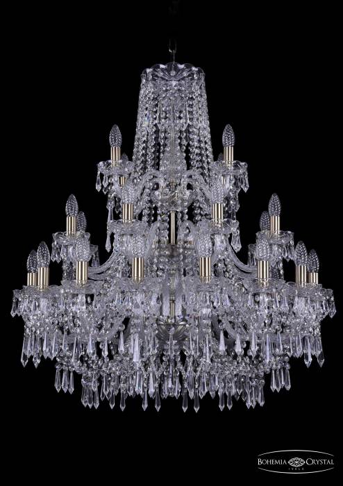 Подвесная хрустальная люстра 1403 Bohemia 1403/16+8+4/300/3d Pa