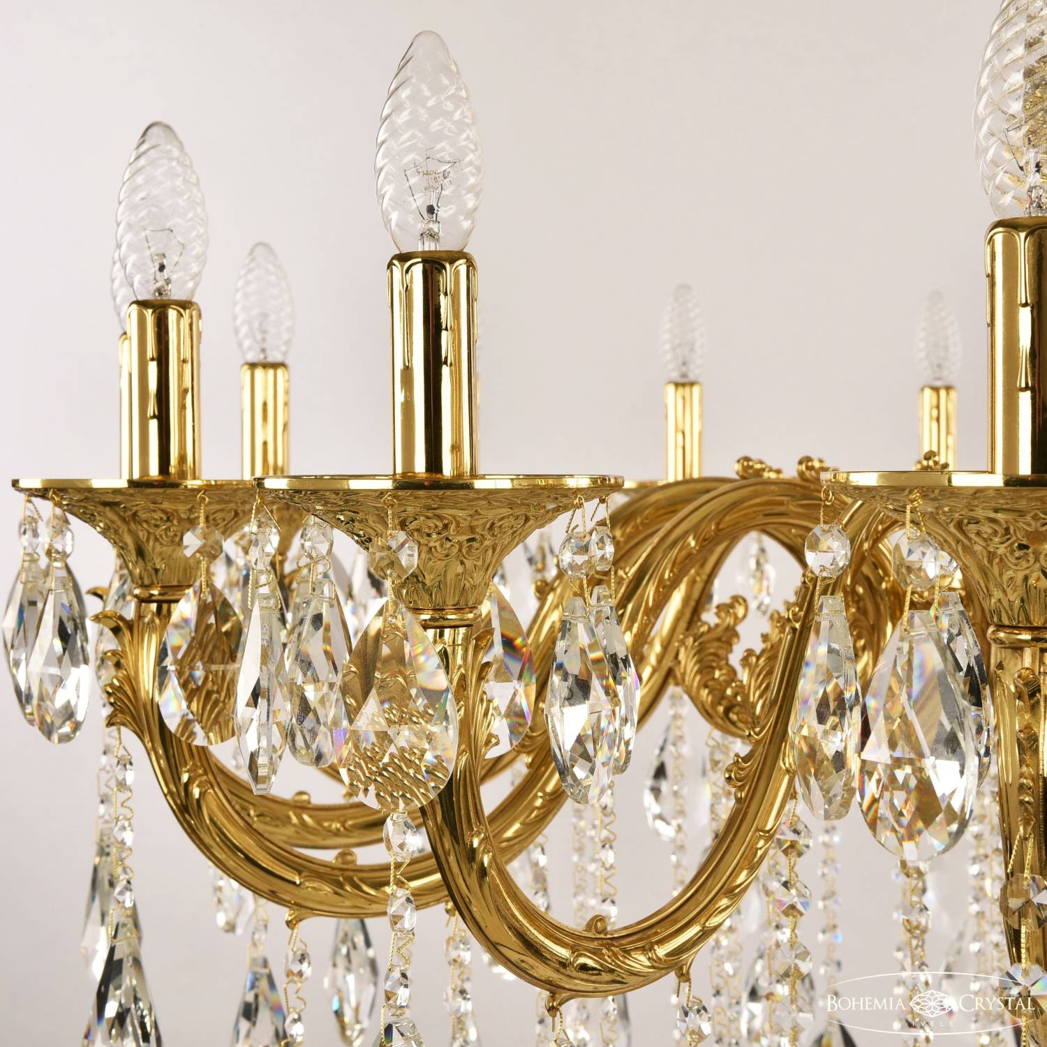 Подвесная люстра Bohemia 7101 71301/16/360 B G