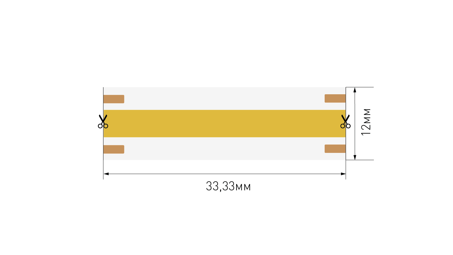 LED лента SWG PRO SWG-COB SWG-COB840-24-18-RGBWW