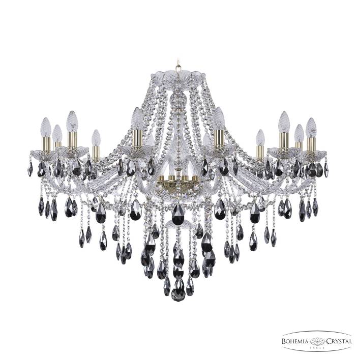 Подвесная хрустальная люстра 1415 Bohemia 1415/12/360 G K781