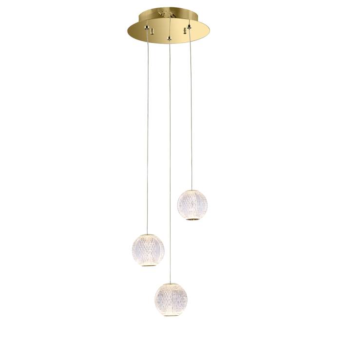 Светильник подвесной Delight Collection Elliot Diamante MD20001012-3A gold Светильник подвесной Delight Collection Elliot Diamante MD20001012-3A gold